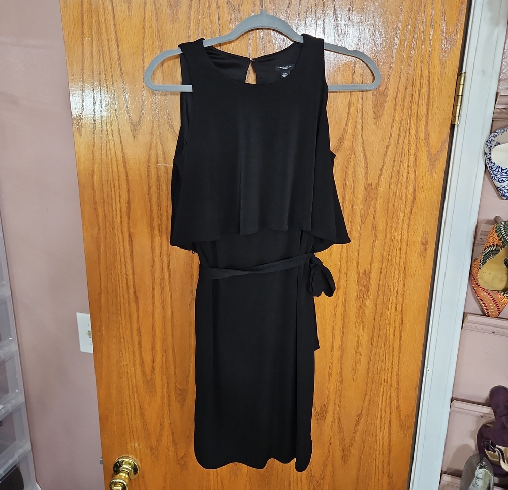 Classic Swing Top Black Ann Taylor Dress